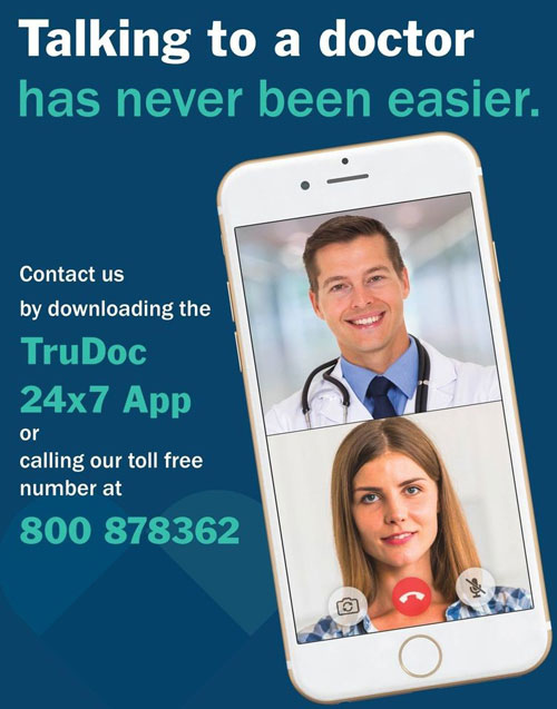 Trudoc app presents telemedicine service in united arab emirates