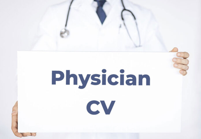 physician cv template