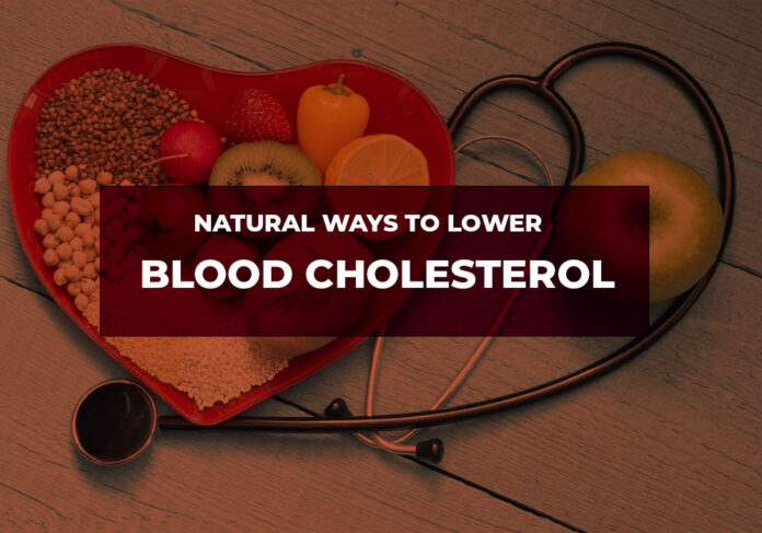 how to lower bad cholesterol in blood using natural ways like diet and sports