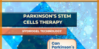 Parkinson'stem cells therapy using hydrogel technology