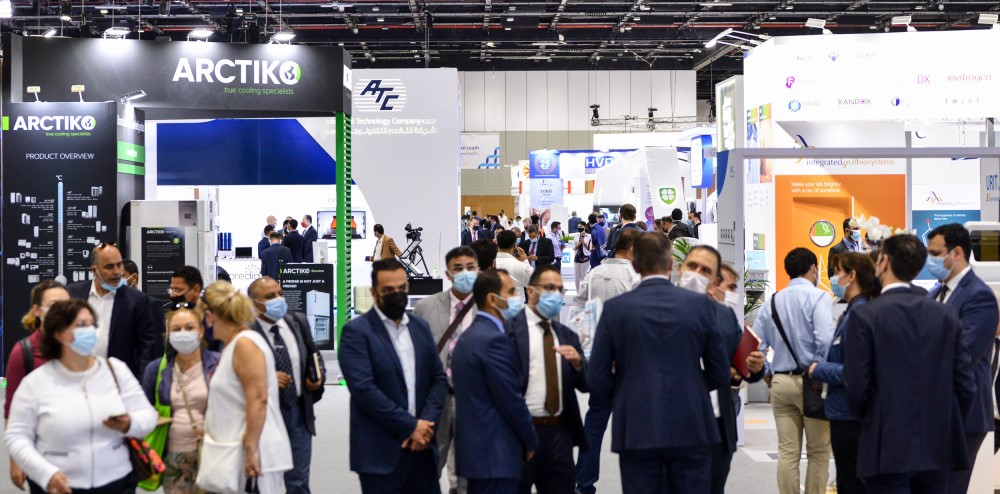 photos from arab health exhibition