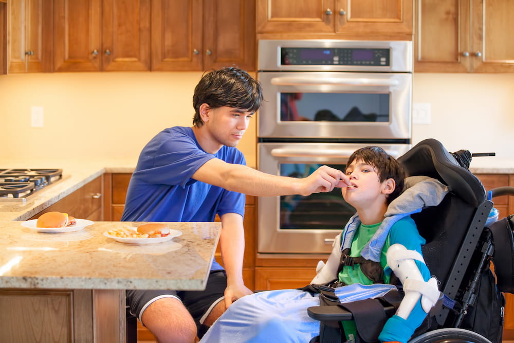 Nutrition tips for people with disabilities