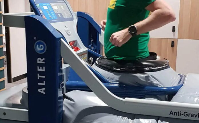 Preparing For An AlterG Session