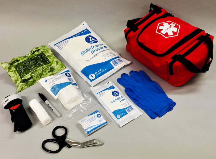 First Responder Bag contents