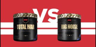 Battle of the Boosters Total War Pre-Workout vs Big Noise Pre-Workout