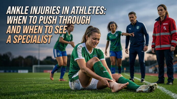 Ankle Injuries in Athletes: When to Push Through and When to See a Specialist