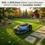 RTK vs RTK-Free Robot Lawn Mowers Which Is Best for Canadian Yards