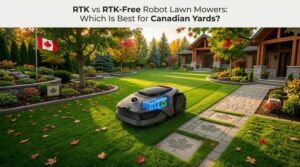 RTK vs RTK-Free Robot Lawn Mowers: Which Is Best for Canadian Yards?