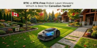 RTK vs RTK-Free Robot Lawn Mowers Which Is Best for Canadian Yards
