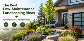 The Best Low-Maintenance Landscaping Ideas for OntarioBC Homeowners