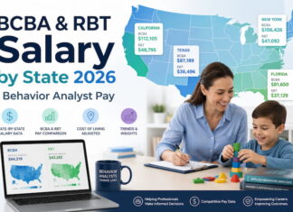BCBA & RBT Salary by State 2026 | Behavior Analyst Pay