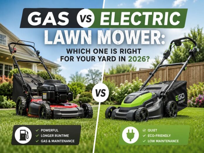 Gas vs Electric Lawn Mower: Which One is Right for Your Yard in 2026?