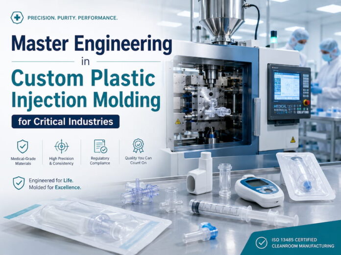 Master Engineering in Custom Plastic Injection Molding for Critical Industries