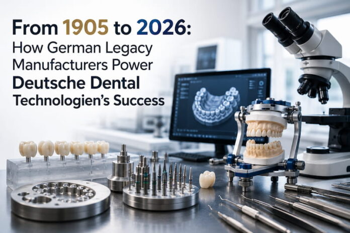 From 1905 to 2026 How German Legacy Manufacturers Power Deutsche Dental Technologien’s Success
