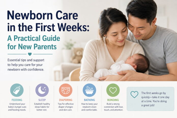 Newborn Care in the First Weeks: A Practical Guide for New Parents