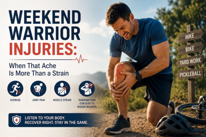 Weekend Warrior Injuries: When That Ache Is More Than a Strain