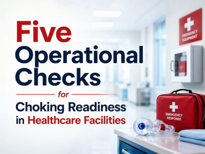 Five operational checks for choking readiness in healthcare facilities