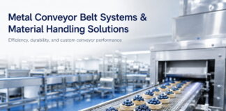 Metal Conveyor Belt Systems and Material Handling Solutions Improving Efficiency, Uptime, and Product Flow