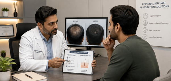 When a Hair Transplant May Be More Appropriate